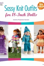 Annies-Sassy Knit Outfits for 18 inch dolls-Jeanne Kussrow-Larson