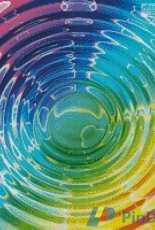 Artecy Cross Stitch Colourful Waves - Crop Gerd Altmann