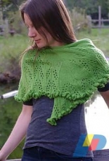 Roadtrip Shawl by Jennifer Thompson /Fern Knits-Free