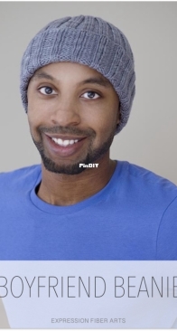 Boyfriend Beanie by Chandi Agee - Expression fiber Arts