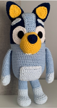 SL Dreams Crochet - Lara Gaspar - Bluey