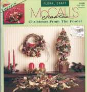 McCalls Creates Floral Craft 14063 Christmas from the Forest