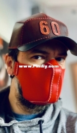Leather Face Mask by Dieselpunk - Free