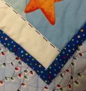 My pirate baby blanket