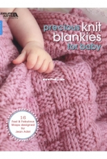 Leisure Arts 5500 - Jean Adel - Precious Knit Blankies for Baby 2011