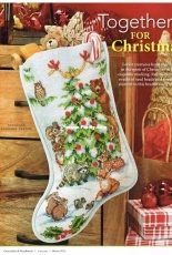 Together for Christmas Stocking by Barbara Sestok from Cross Stitch & Needlework - Winter 2015 PCS10
