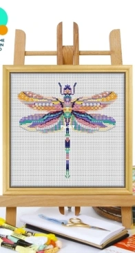 Awesome Pattern Studio - CS654 - Mandala Dragonfly XSD