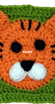 365 Days of Dana - Dana -  Tiger Granny Square