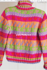 DMC Knitting Collection -Colorful Sweater-Free.