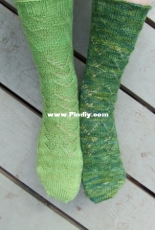 Gatineau Hills Socks by Julie Nandorfy-Free