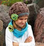 A Crocheted Simplicity - Jennifer Pionk - Diagonal Chevron Slouch