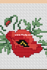 Alita Designs - Poppy Flower - Free