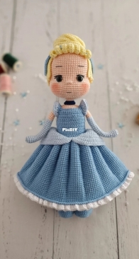 Dünyanın Amigurumisi - Bilgenur Çamtosu - Cinderella