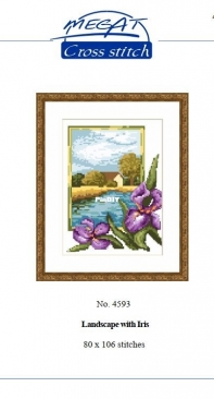 Megat/Coricamo 4593 - Landscape with Iris