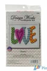 Design Works 2568 - Love pcs