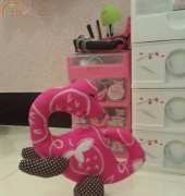 Pinky dinosaur softie :)