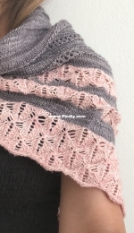 La Vista Shawl by Anne B Hanssen