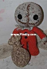 Greybriar Hollow - Michele Henson  - Sam the Mini Hugging Spirit of Halloween