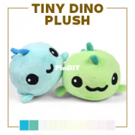 Sew Desu Ne? - Choly Knight - Tiny Dino Plush - Machine Embroidery Files - Free.