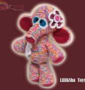 Liliksha Toys - Lilia Shaevitch - Flower Elephant