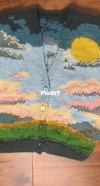 Sunrise Cardigan by Lizzie K.-Free