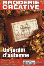 Mains & Merveilles-Broderie Creative-No.53-Un Jardin Dautomne 09-10.2013