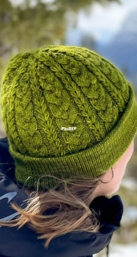 Crown-shy hat by Ysolda Teague