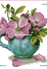 Lanarte PN-0164070 Wild Roses by Marjolein Bastin XSD + PCS