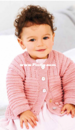 Rico Design 295 Baby Cardigan - Free