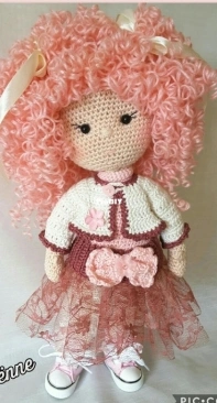 Jenny Dolls Crochet - Adrienne Verstraten - Shirley - German and Dutch