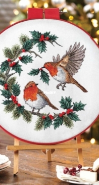 Season's Tweetings by Fiona Baker from The World of Cross Stitching 314 XSD