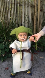 Felted Baby Yoda Hat by Sunshyne Leland-Free