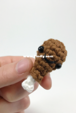 Louies Loops - Louis Mensinger - Turkey Leg Amigurumi - Free