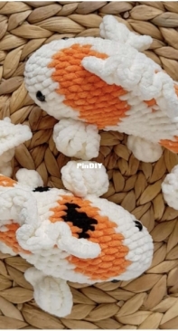 Zhilka Toys - Nadezhda Zhislina - Надежда Жислина - Carp Koi - Карп Кои - Russian - Free