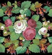 Permin 70-0414 Roses and Fuchsia