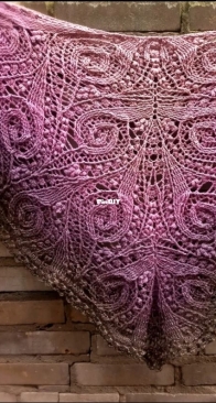 Kaleo Handmade - Martika Grabowska  - Yenna Shawl - Polish