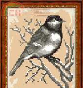 Megat Cross Stitch 496 - Little Sparrow