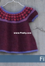 Filcolana - Bella Dress by Charlotte Kaae - Danish, English, German - Free
