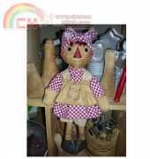 Annies Cupboards - Milk Maid Raggedy Ann