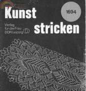 Kunststricken  N°1694 /German