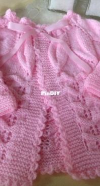 weaves baby cardi