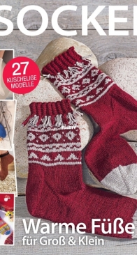 Sandra Sonderheft SA276 Socken 2024 - German