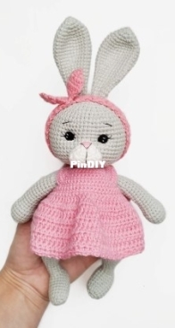 Crochet Toys Basket - Olga Lukoshkina - Ольга Лукошкина - Зайка Элис - Russian