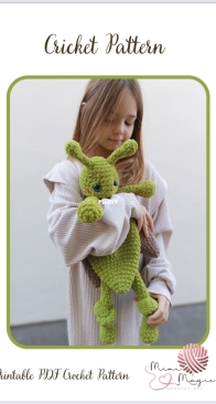 Mimi Magic Crochet Art - Monika Peshtani - Cricket Snuggler