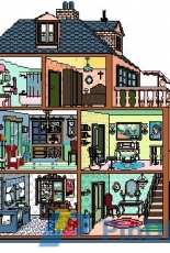 Artime. Casa de muñecas con gato
