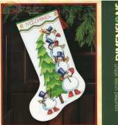 Dimensions 8820 Trimming the Tree Stocking