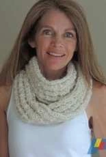 Rocky Roll Cowl by Michelle Losier-Free