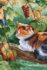 Studio Kosh 00338 Cat and Birds PCS