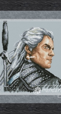 Mandarinks Design - Geralt of Rivia by Nadezhda Grigorieva / Grigoryeva Надежда Григорьева