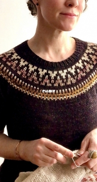 Espresso Tee by Annie Haas - This.Bird.Knits